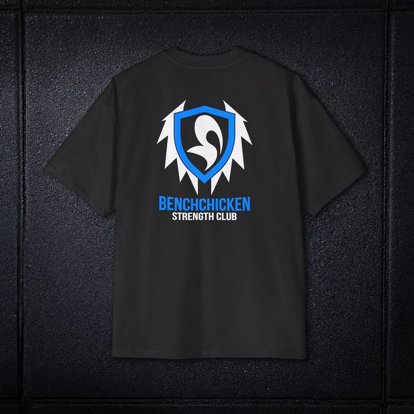 Benchchicken Strength Club Oversized T-Shirt - Nightwing Edition